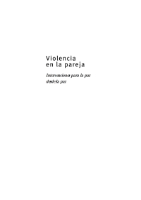 Cover image: Violencia en la pareja 1st edition 9789506412890