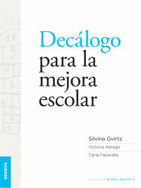 Cover image: Decálogo para la mejora escolar 1st edition 9789506418625