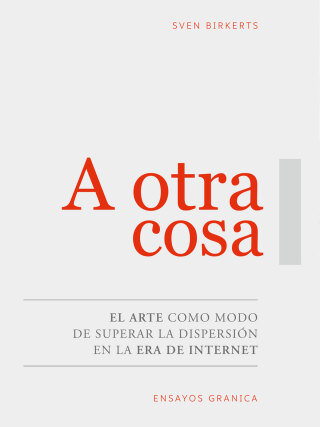 Cover image: A otra cosa 1st edition 9789506419837