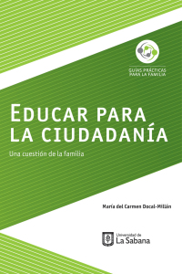 Titelbild: Educar para la ciudadanía . Una cuestión de la familia 1st edition 9789581204656