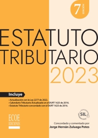 Cover image: Estatuto tributario 2023 7th edition 9789585035997