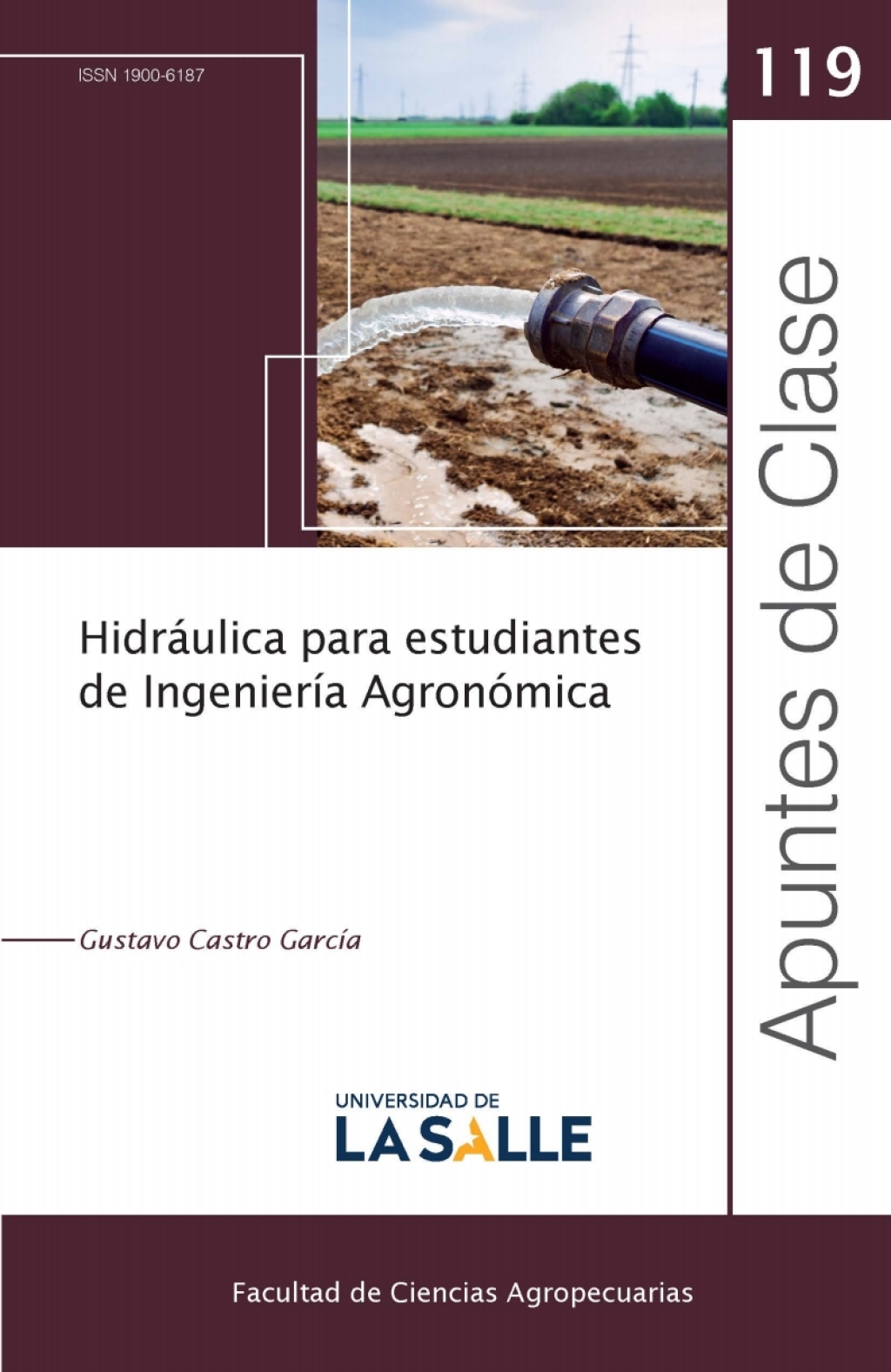 Hidráulica para estudiantes de ingeniería agronómica 1st Edition