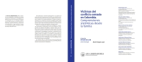 صورة الغلاف: Víctimas del conflicto armado en Colombia, comprensiones sistémicas 1st edition 9789585478008