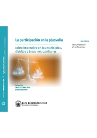 Imagen de portada: La participación en la plusvalía: cobro imperativo en los municipios, distritos y áreas metropolitanas 1st edition 9789585478336