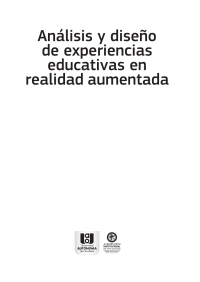 Cover image: Análisis y diseño de experiencias educativas en Realidad Aumentada. 1st edition 9789586190671