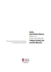 Imagen de portada: Guía metodológica para la evaluación de vibraciones en mano-brazo. 1st edition 9789586190749