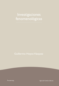 Omslagafbeelding: Investigaciones fenomenológicas. 1st edition 9789586652292