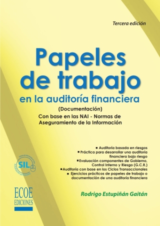 Omslagafbeelding: Papeles de trabajo en la auditoría financiera 3rd edition 9789587710311