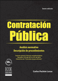 Cover image: Contratación Pública 6th edition 9789587710960