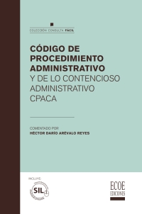 Cover image: Código de procedimiento administrativo y de lo contencioso administrativo 1st edition 9789587712650