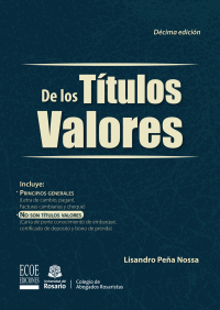 Omslagafbeelding: De los títulos Valores 10th edition 9789587713381