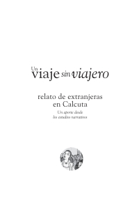 Cover image: Un viaje sin viajero: relato de extranjeras en Calcuta. Un aporte desde los estudios narrativos 1st edition 9789588994963