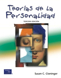 Cover image: TEORIAS DE LA PERSONALIDAD 3rd edition 9789702602286