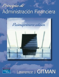 Imagen de portada: PRINCIPIOS DE ADMINISTRACION FINANCIERA 11th edition 9789702610144