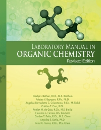 Cover image: Laboratory Manual in Organic Chemistry (Revised Edition) 1st edition 9789719802051