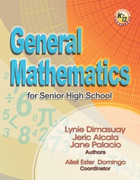 Cover image: General Mathematics for Senior High School 1st edition 9789719804581