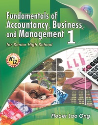 Cover image: Fundamentals of Accountancy, Business, and Management 1 1st edition 9789719804710
