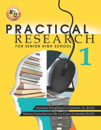 Cover image: Practical Research 1 For Senior High School 1st edition 9789719806127