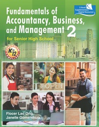 Cover image: Fundamentals of Accountancy, Business, and Management 2 for Senior High School 1st edition 9789719806813