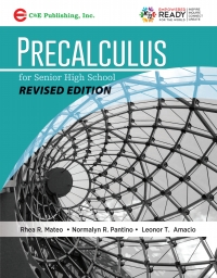 Cover image: Precalculus for Senior High School - Revised Edition 1st edition 9789719820079
