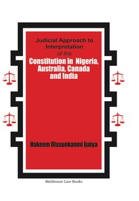 Cover image: Modern Nigerian Constitutional Law 9789785325096