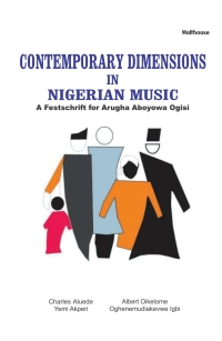 Imagen de portada: Contemporary Dimensions in Nigerian Music 9789785829785