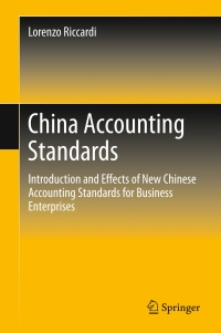 Imagen de portada: China Accounting Standards 9789811000041