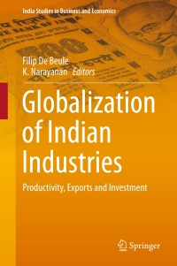 صورة الغلاف: Globalization of Indian Industries 9789811000829