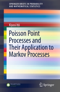 Titelbild: Poisson Point Processes and Their Application to Markov Processes 9789811002717
