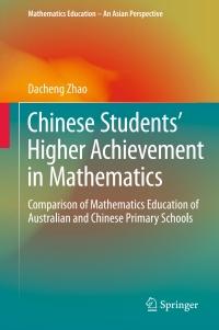 Imagen de portada: Chinese Students' Higher Achievement in Mathematics 9789811002830