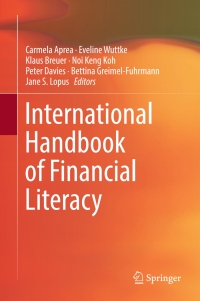 Imagen de portada: International Handbook of Financial Literacy 9789811003585