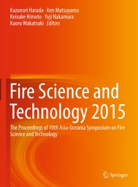 Cover image: Fire Science and Technology 2015 9789811003752