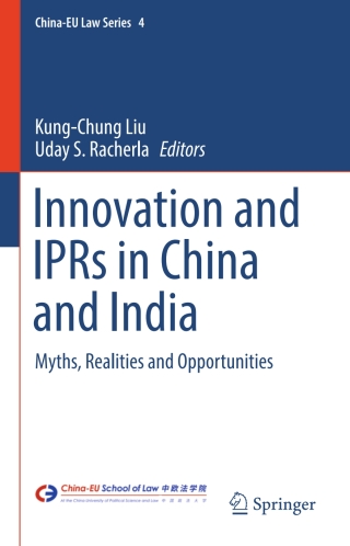 Cover image: Innovation and IPRs in China and India 9789811004056
