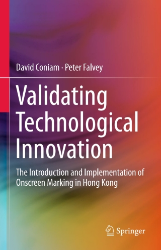 Imagen de portada: Validating Technological Innovation 9789811004322