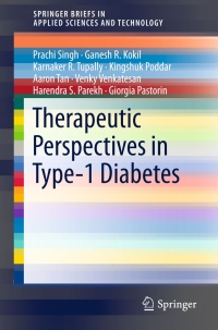 صورة الغلاف: Therapeutic Perspectives in Type-1 Diabetes 9789811006012