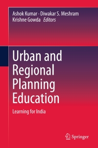 Imagen de portada: Urban and Regional Planning Education 9789811006074