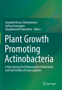 Imagen de portada: Plant Growth Promoting Actinobacteria 9789811007057