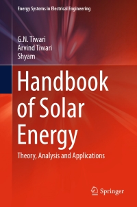 Imagen de portada: Handbook of Solar Energy 9789811008054