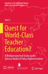表紙画像: Quest for World-Class Teacher Education? 9789811008351