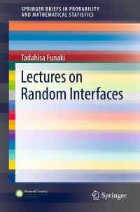 Omslagafbeelding: Lectures on Random Interfaces 9789811008481