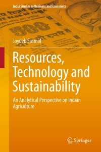 Cover image: Resources, Technology and Sustainability 9789811008948