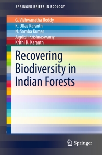 Titelbild: Recovering Biodiversity in Indian Forests 9789811009099