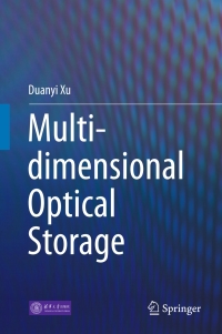 Immagine di copertina: Multi-dimensional Optical Storage 9789811009303
