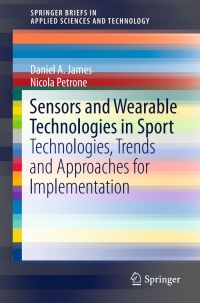 Titelbild: Sensors and Wearable Technologies in Sport 9789811009914