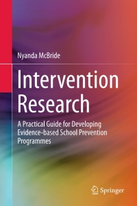 Cover image: Intervention Research 9789811010095
