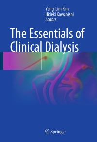 Titelbild: The Essentials of Clinical Dialysis 9789811010996