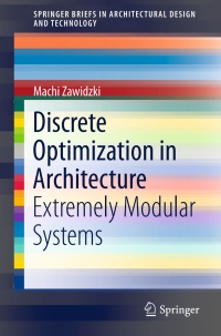 Imagen de portada: Discrete Optimization in Architecture 9789811011085