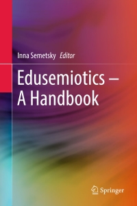 Omslagafbeelding: Edusemiotics – A Handbook 9789811014932
