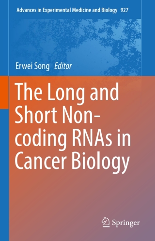 Cover image: The Long and Short Non-coding RNAs in Cancer Biology 9789811014963
