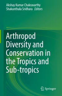 Titelbild: Arthropod Diversity and Conservation in the Tropics and Sub-tropics 9789811015175